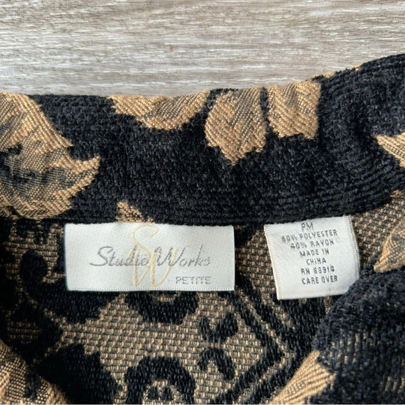 Vintage Studio  Works Floral Tapestry Jacket - Picture 6 of 14